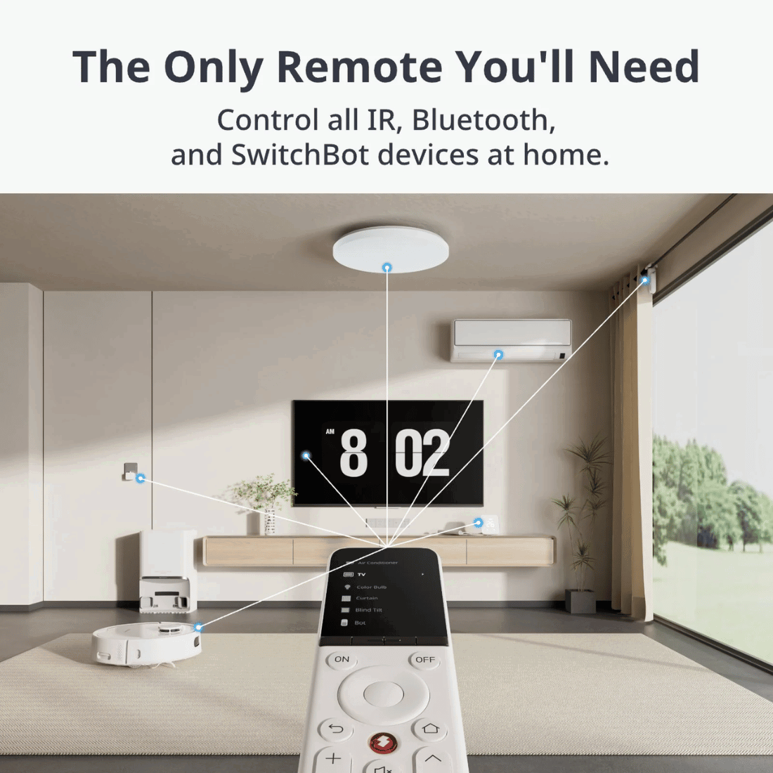 SwitchBot Universal Fjärrkontroll | Matter Kompatibel