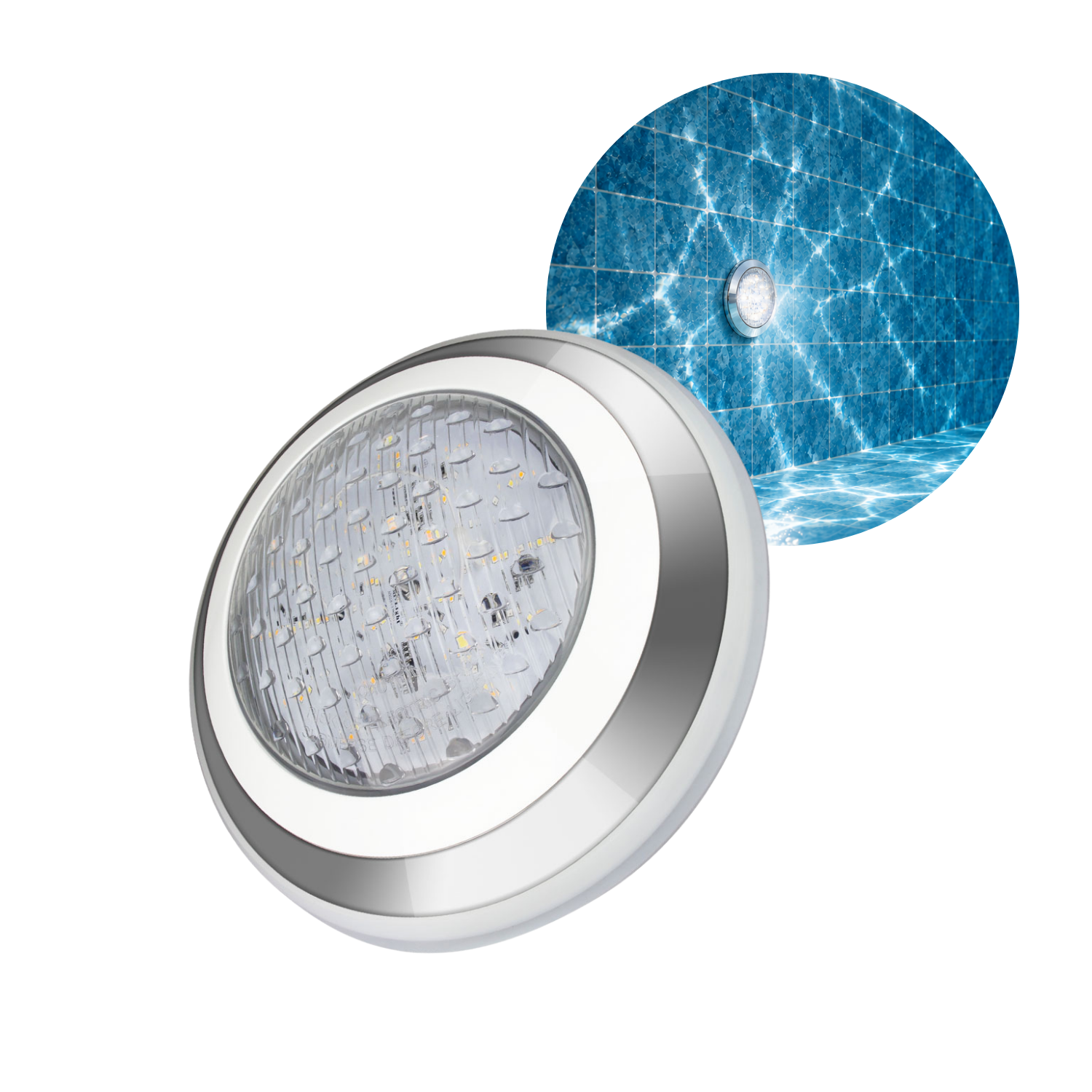 Onderwaterverlichting | RGB+CCT | 2700K~6500K | 2000 lm | 27 W | IP68 | 316 roestvrij staal