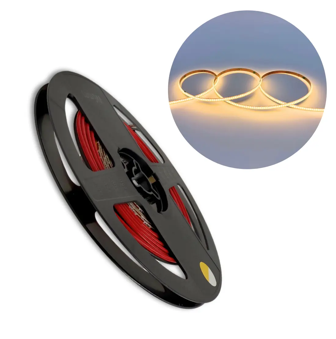 LED Streifen 24V | 5mm | 3000K | 120cm | 839lm | Ra>90 | 10W/m