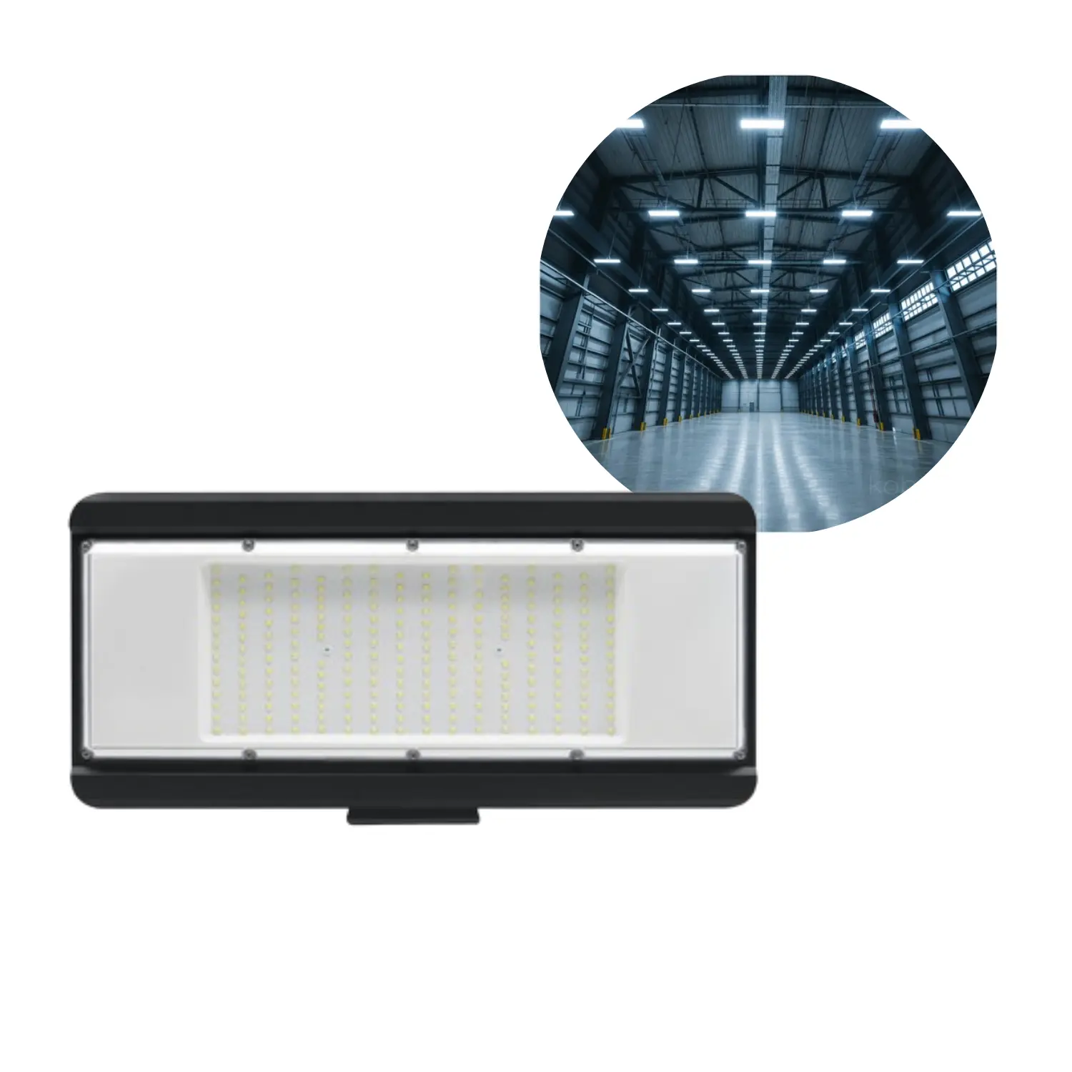 LED-schijnwerper | 4000K | 21200 lm | 200 W | MULTILUXO | Zwart