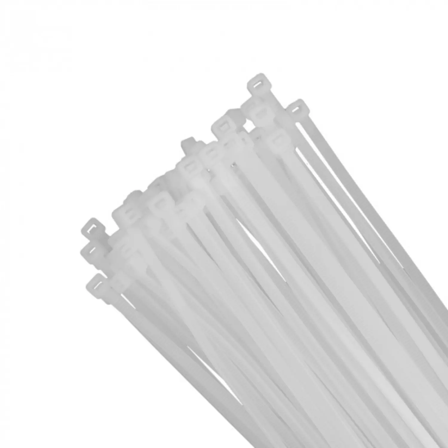 Kabelbinder | 100 Stück | 2,5x100mm | Weiß