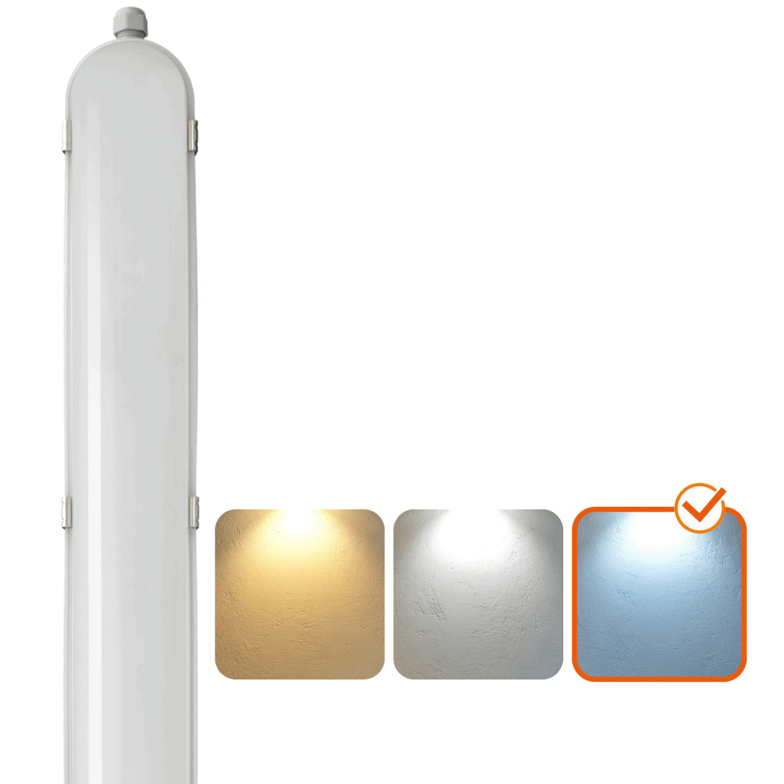 LED Industriell armatur | D-Märkt | 40w | 4000K | 6000lm LED Industriell armatur | D-Märkt | 40w | 4000K | 6000lm