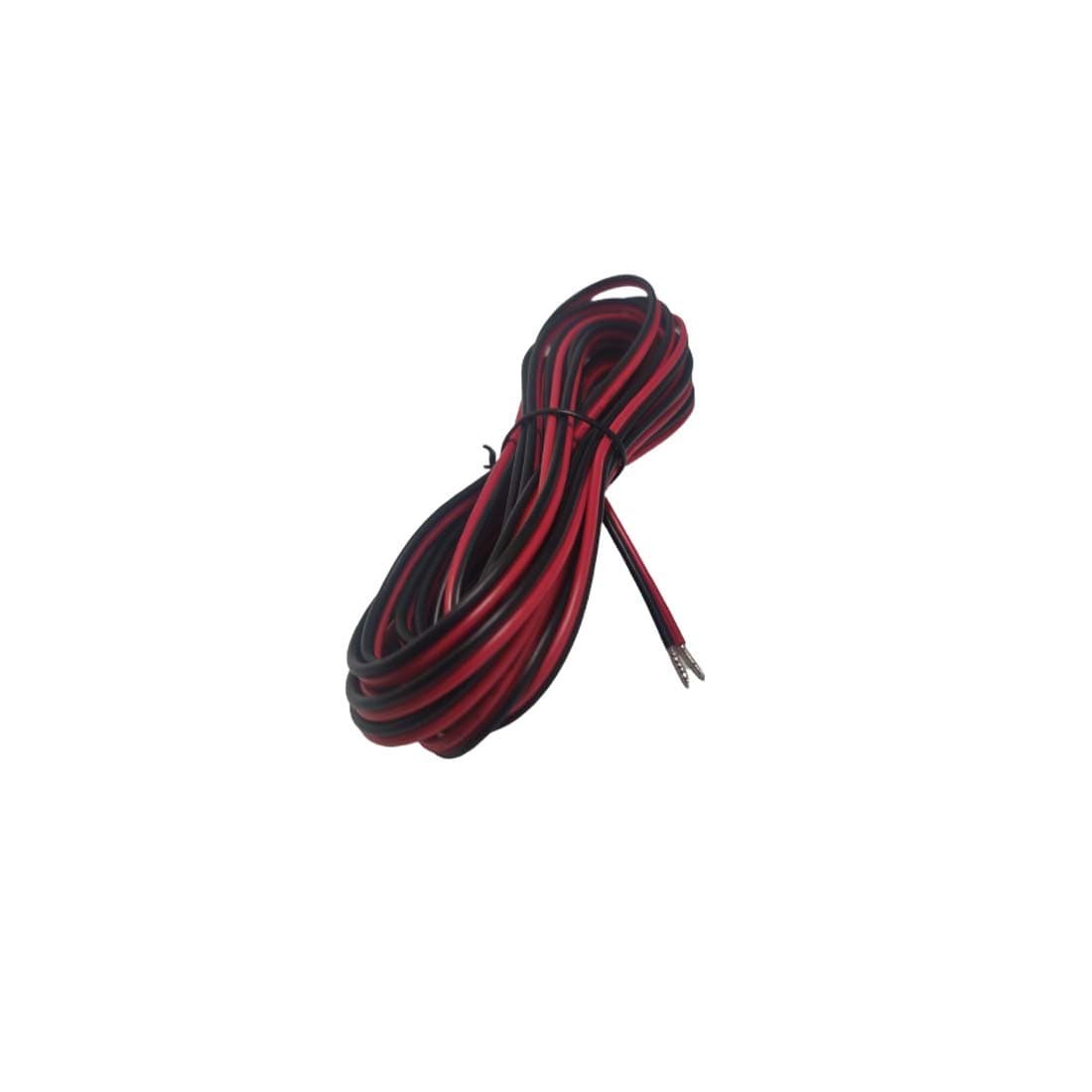 Ãn farve kabel - 5m - Ledning til LED SMD Strips - 12-24V - Single Color LED strip kabel