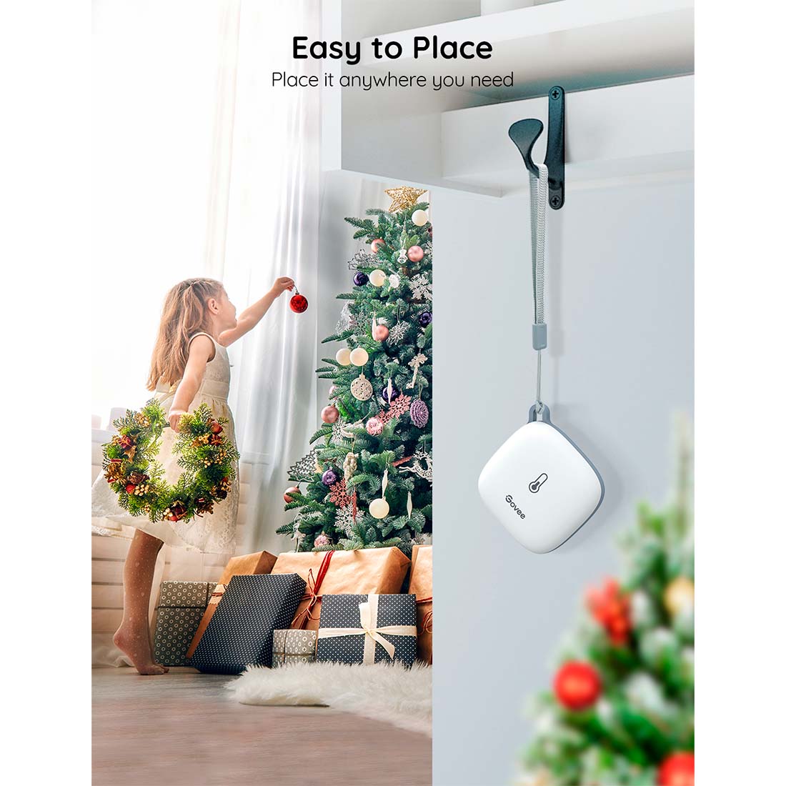 Govee Termometer och Hygrometer WiFi + Bluetooth (H5179)