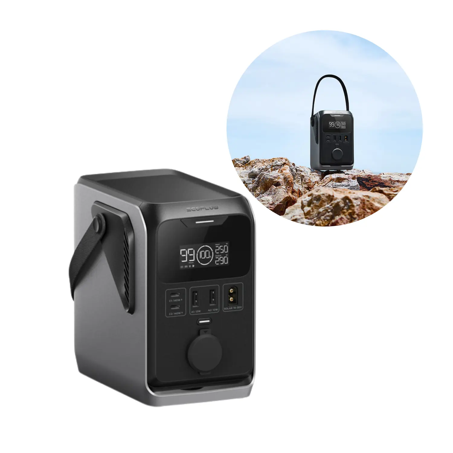 EcoFlow TRAIL 300 DC draagbare energiecentrale