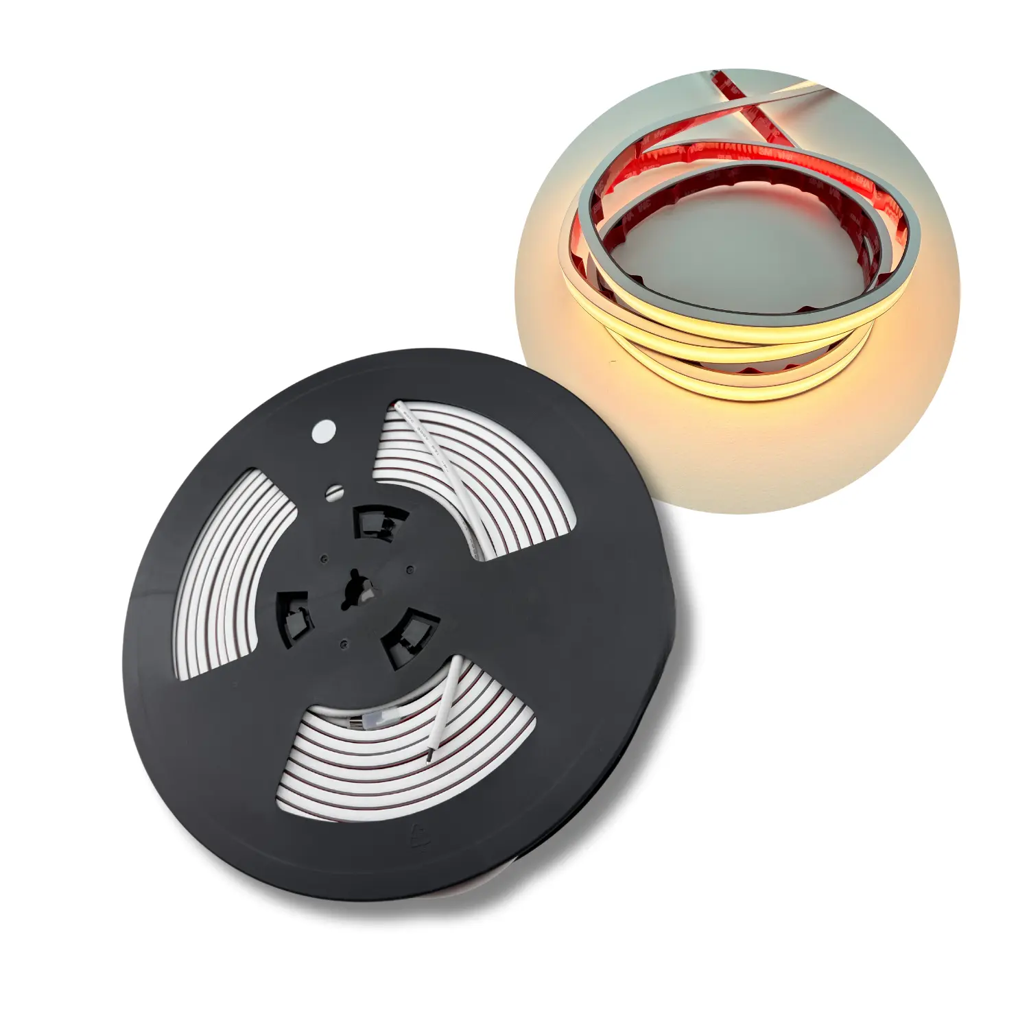 Freecut COB LED Strip 24V | 6m | 10mm | 4000K | 988lm/m | 13W/m | IP68