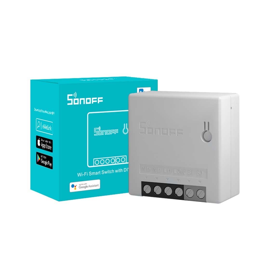 Se Sonoff Smart Switch - WiFi Smart Switch - Sonoff MINI R2 - DIY Mode - 2 - Vejs hos PlusLED.dk