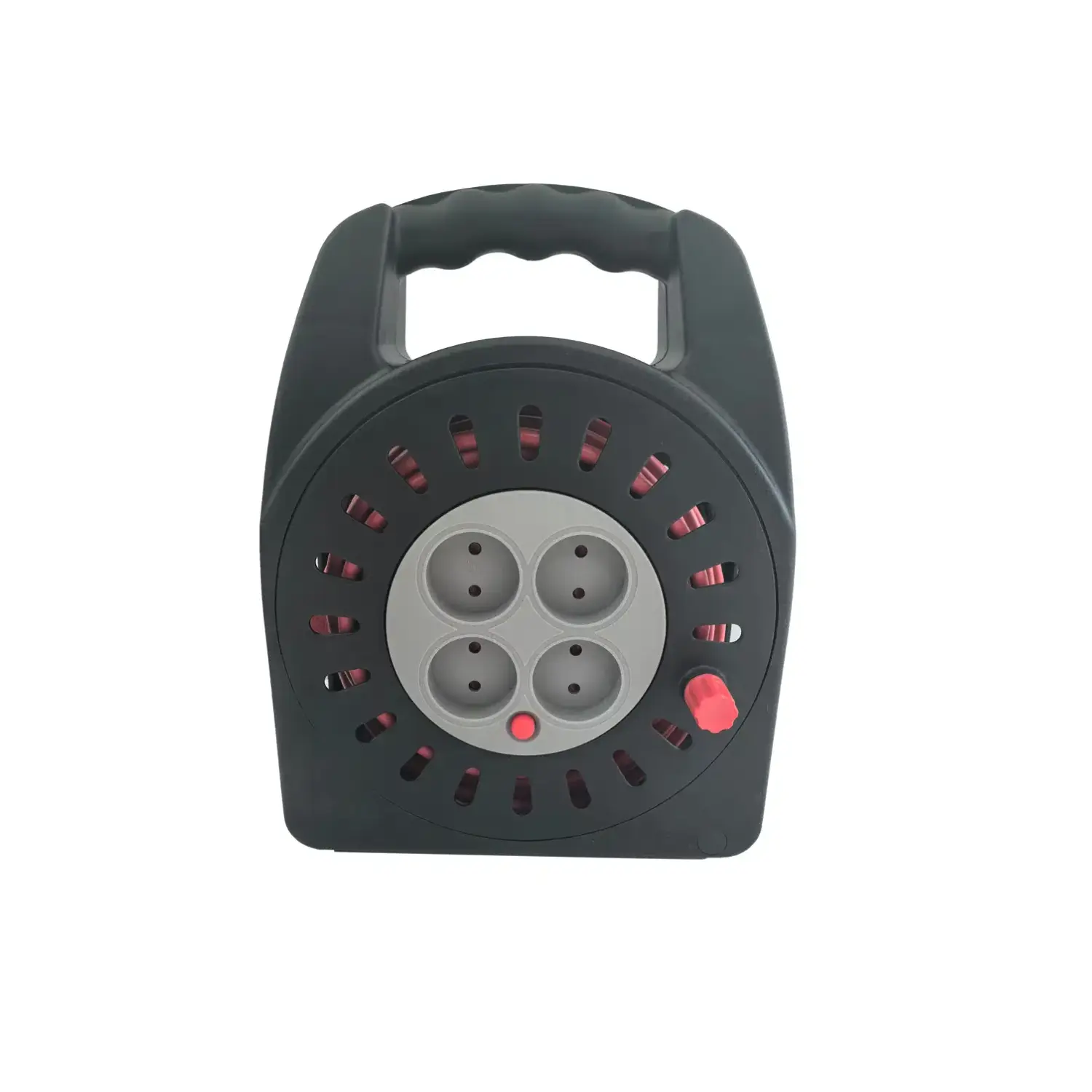Kabelsvinda | 15 m | utan jord | 900/2300 W | IP20 | Röd/svart
