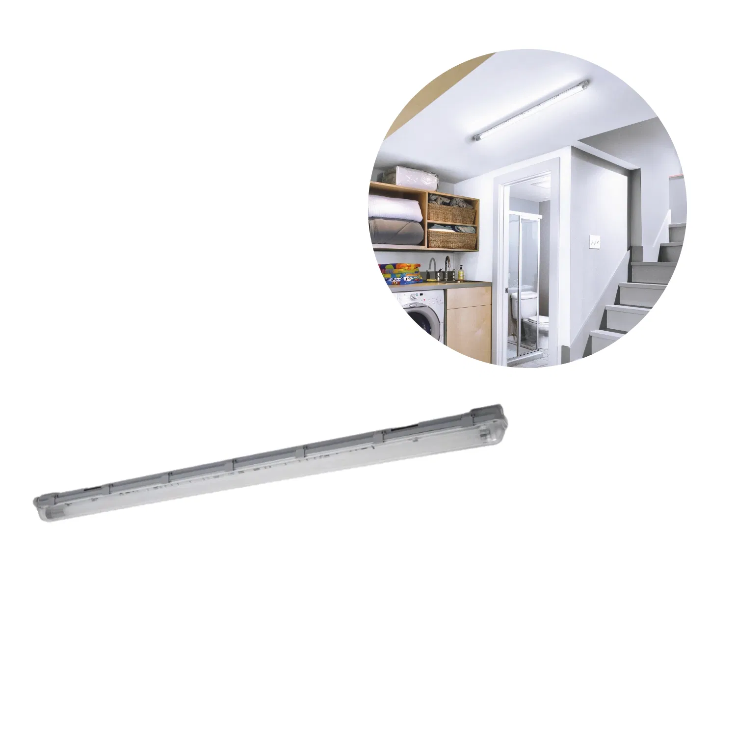 Binnenarmatuur met sensor | 16W | 4000K | 1,20m