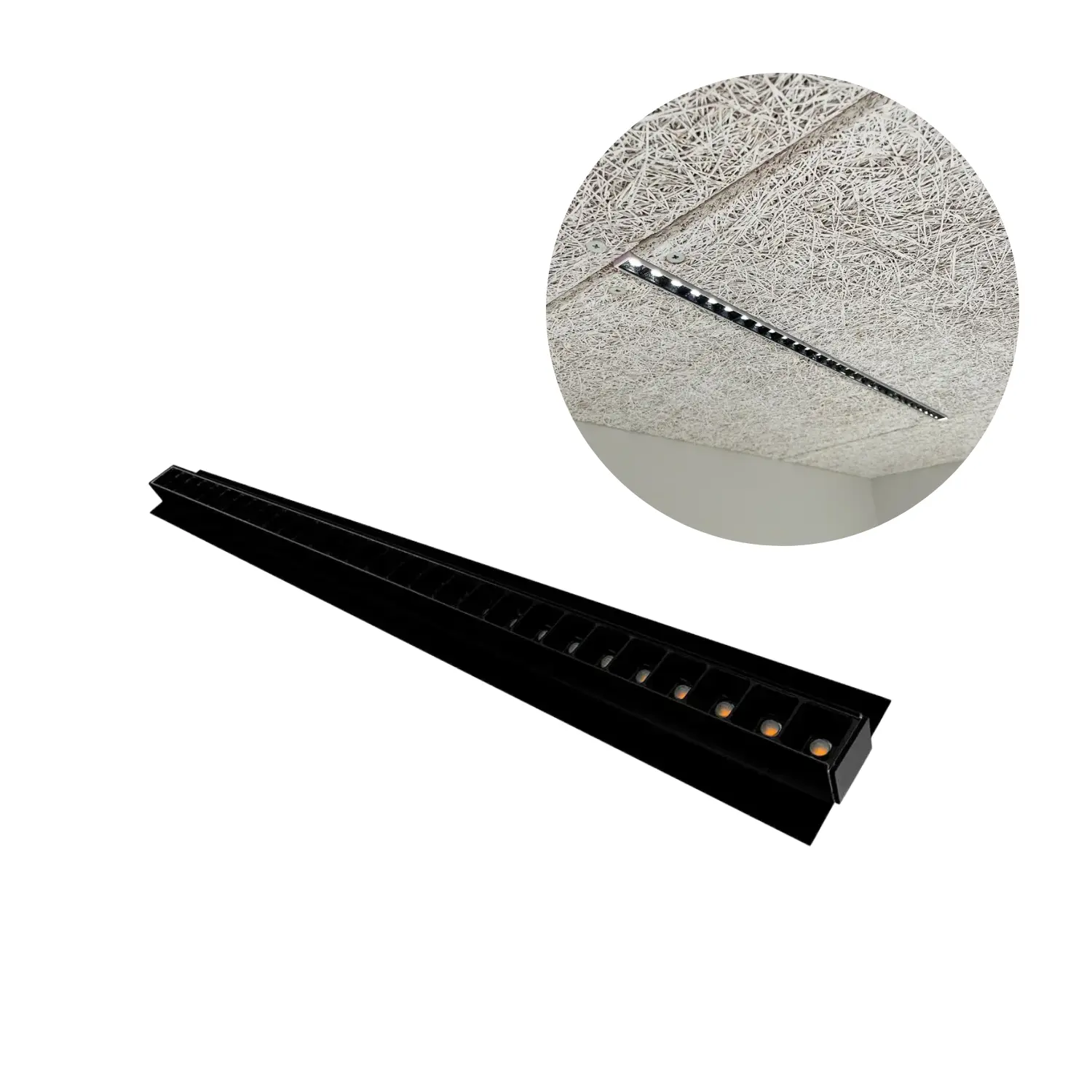 TROLDTEKT LICHTLIJST | ZWART/ZWART | 60 cm | 24V | 3000K