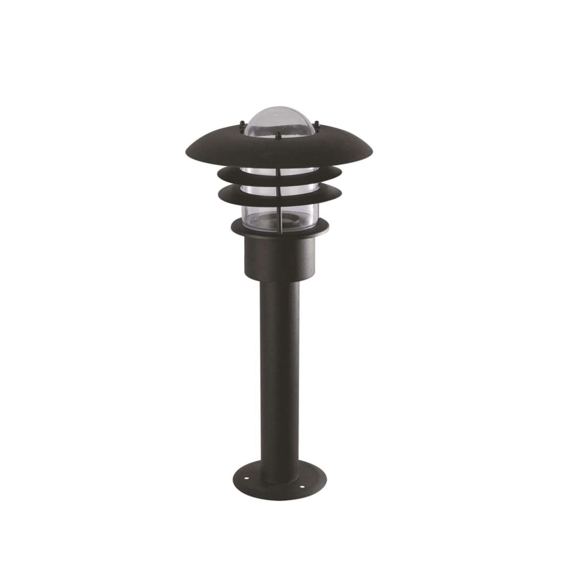 Bedlampe - Havelampe - Sort - Pullert - BJÃRK - 50CM - E27 - IP44 - 230V