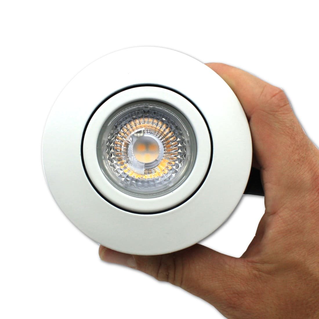 Rådne bomuld Svig LED Spot Udendørs | Indbygningsspot Hvid | Nordtronic 5w