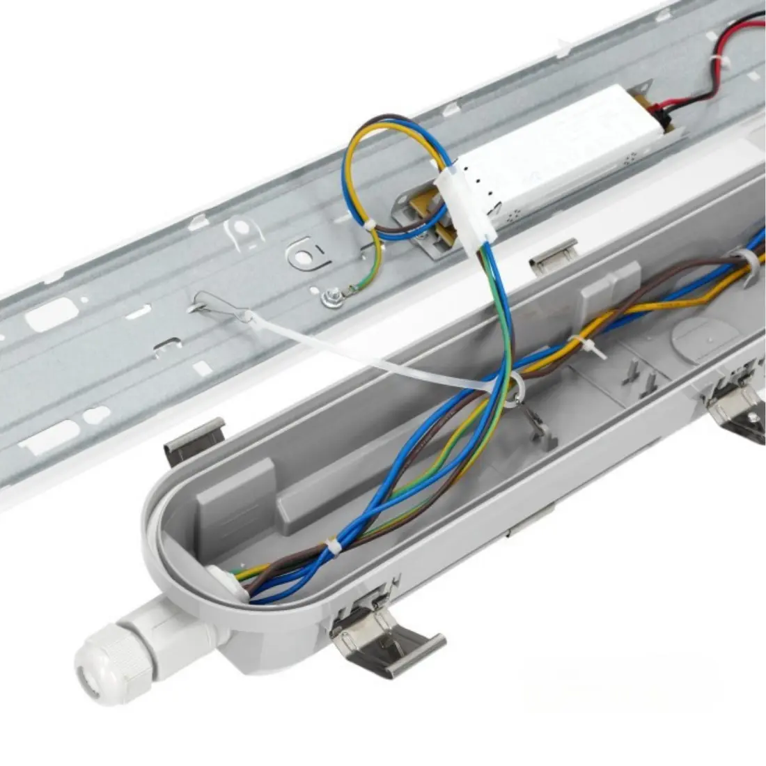 LED armatur | 150cm | Gennemfortrådet | 4000K | 9000lm | 52W | NEXFORCE LED armatur | 150cm | Gennemfortrådet | 4000K | 9000lm | 52W | NEXFORCE