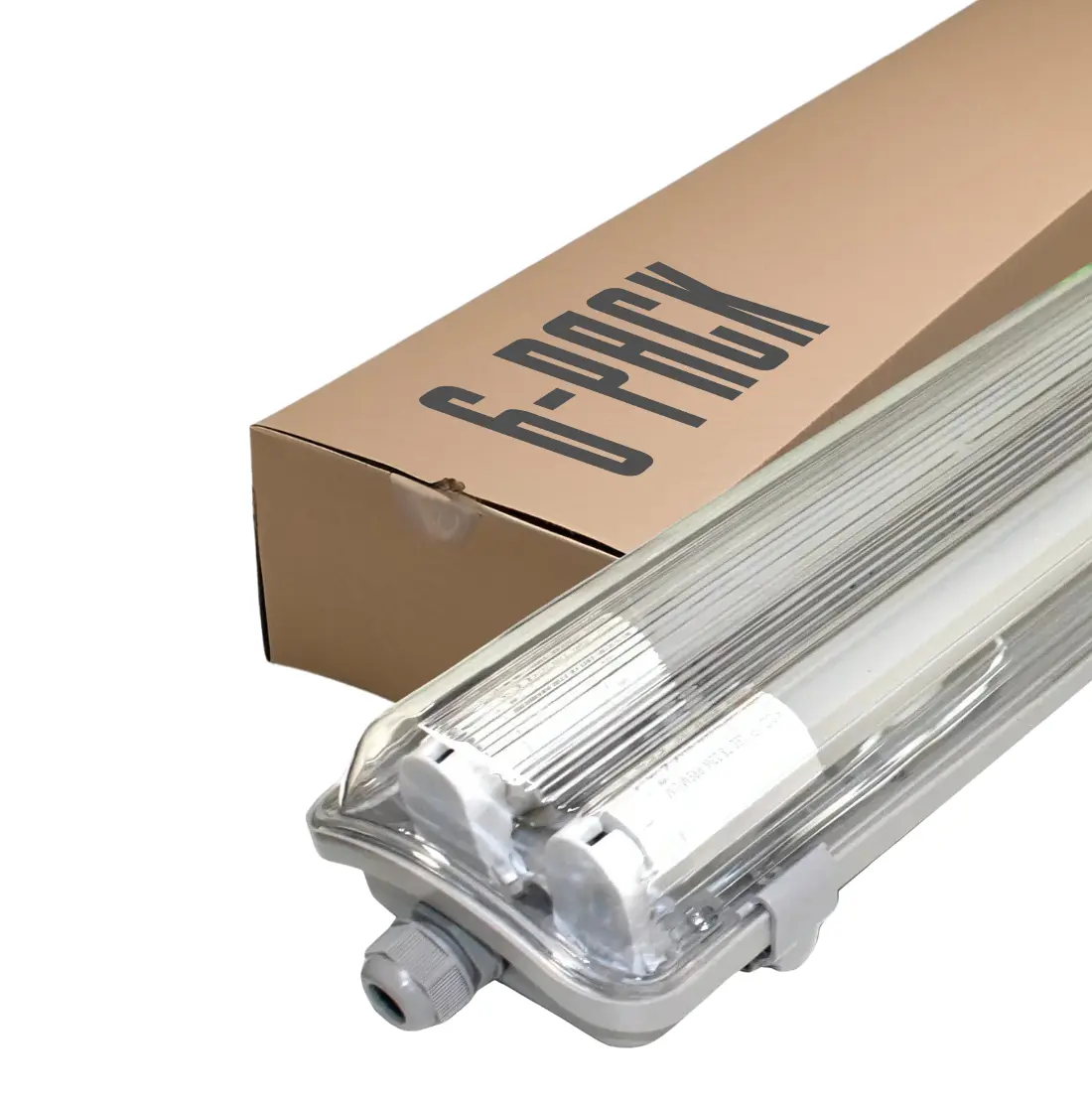 LED Industrieleuchte | 150cm | 2x22W | 4000K | IP65 - Doppelleuchtstoffleuchte 