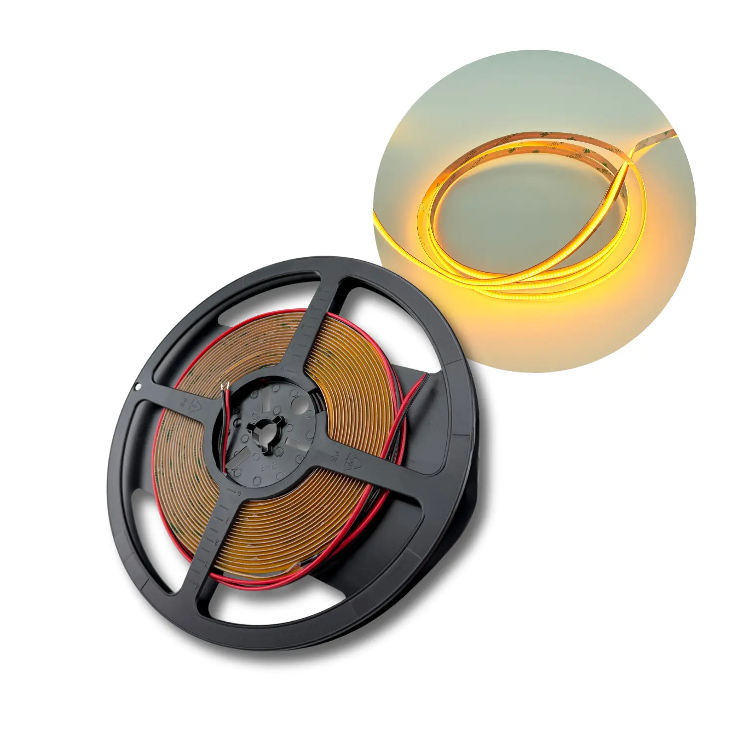 Freecut COB LED Strip 24V | 6m | 8mm | 3000K | 936lm/m | 13W/m | IP20