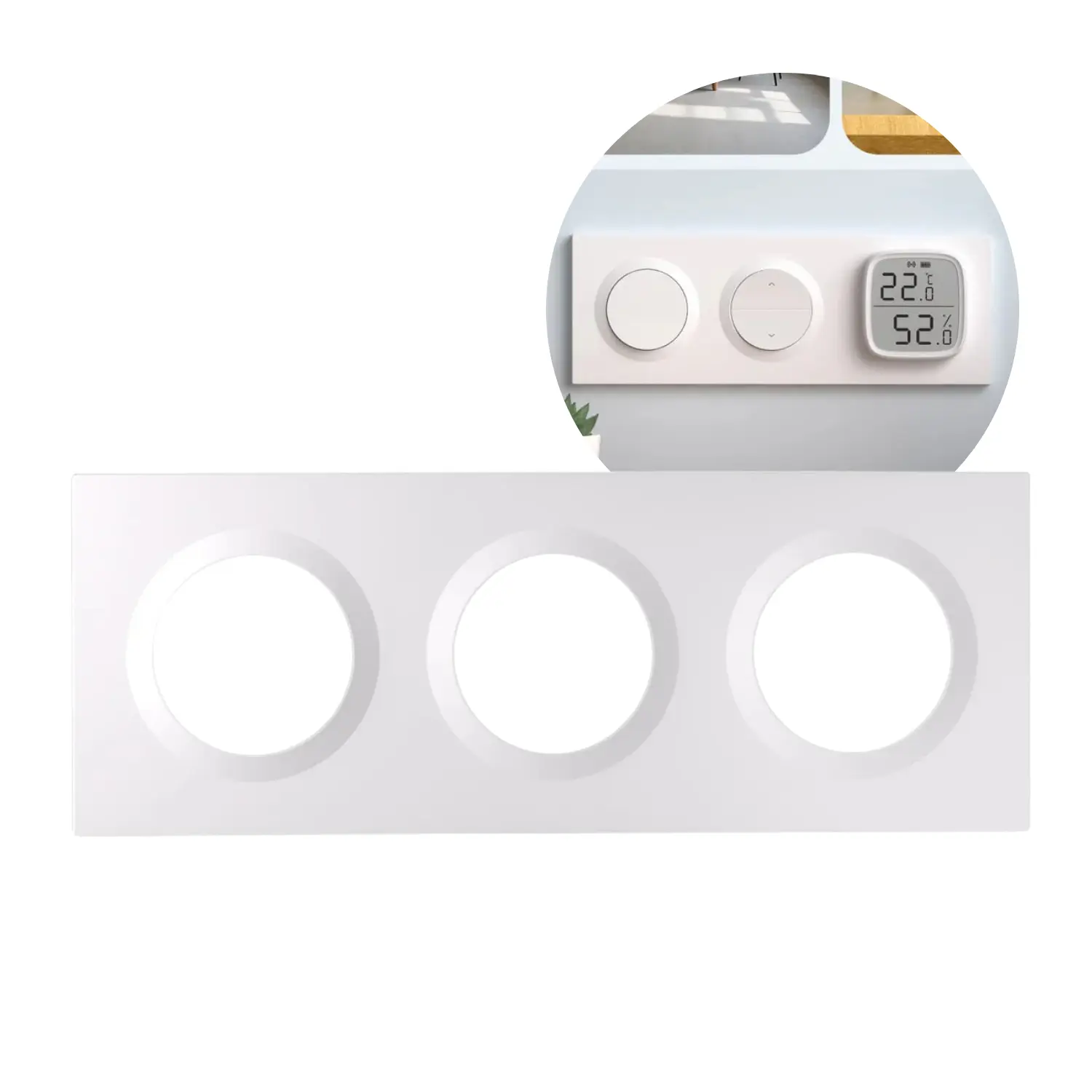 SONOFF Ram för väggströmbrytare | 3-vägs | EF3G