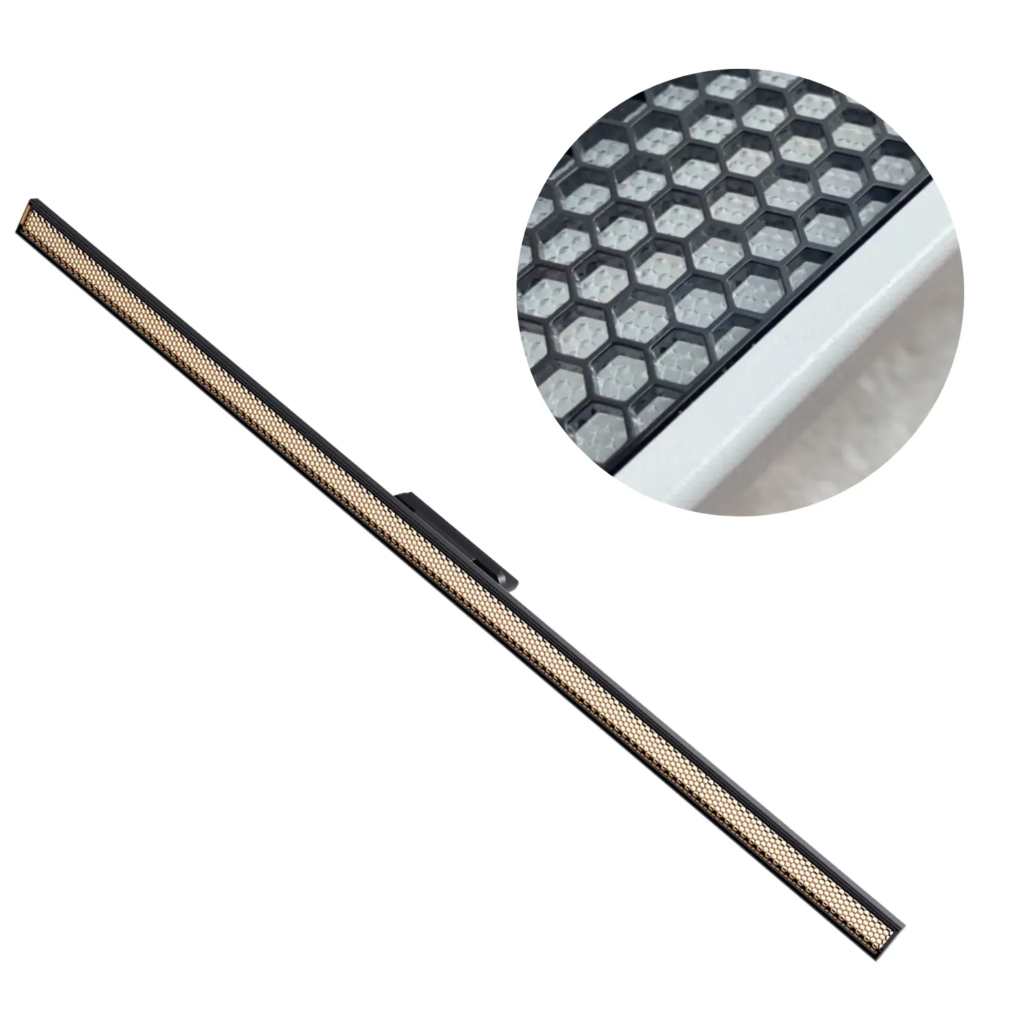 Strömskenor för 3F Track-system | 1200mm | 2CCT | 4000 lm | 40W | UGR16 | Svart