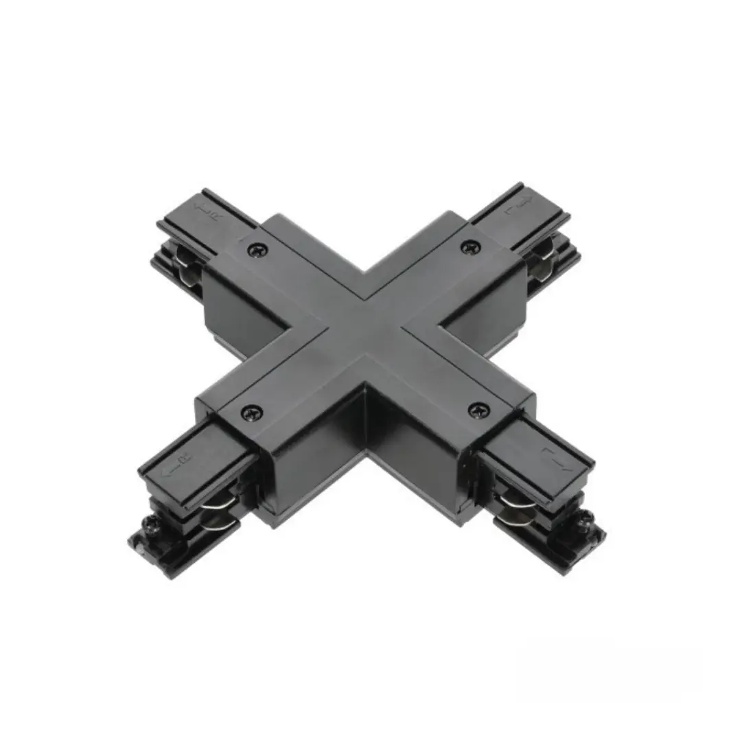 BYRON X-Stück | Für 3-Phasen Stromschiene | Schwarz
