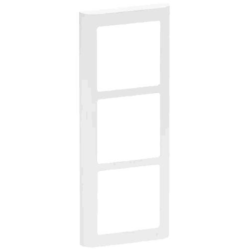 Fuga Designramme 63 Soft | 3 Modul | Hvid