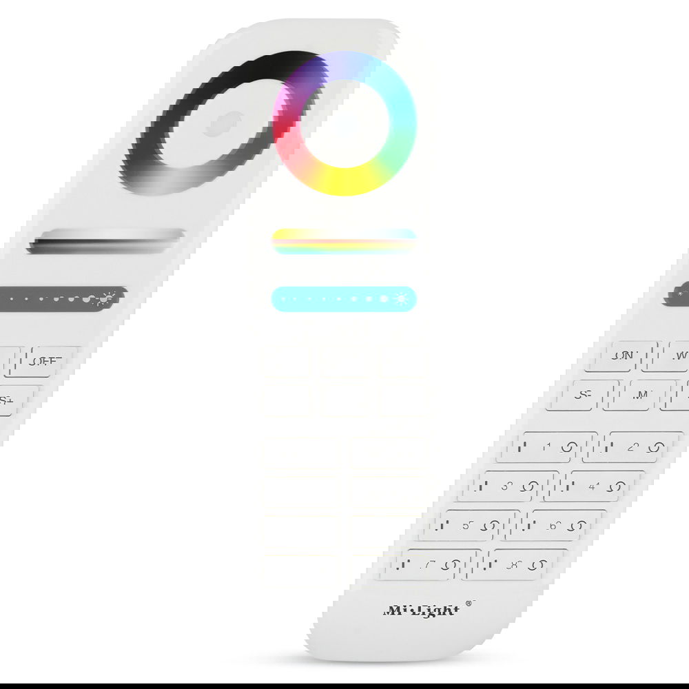 Smart Light | Mi Light | Afstandsbediening | 8 Zones | RGB+CCT | 16 miljoen kleuren