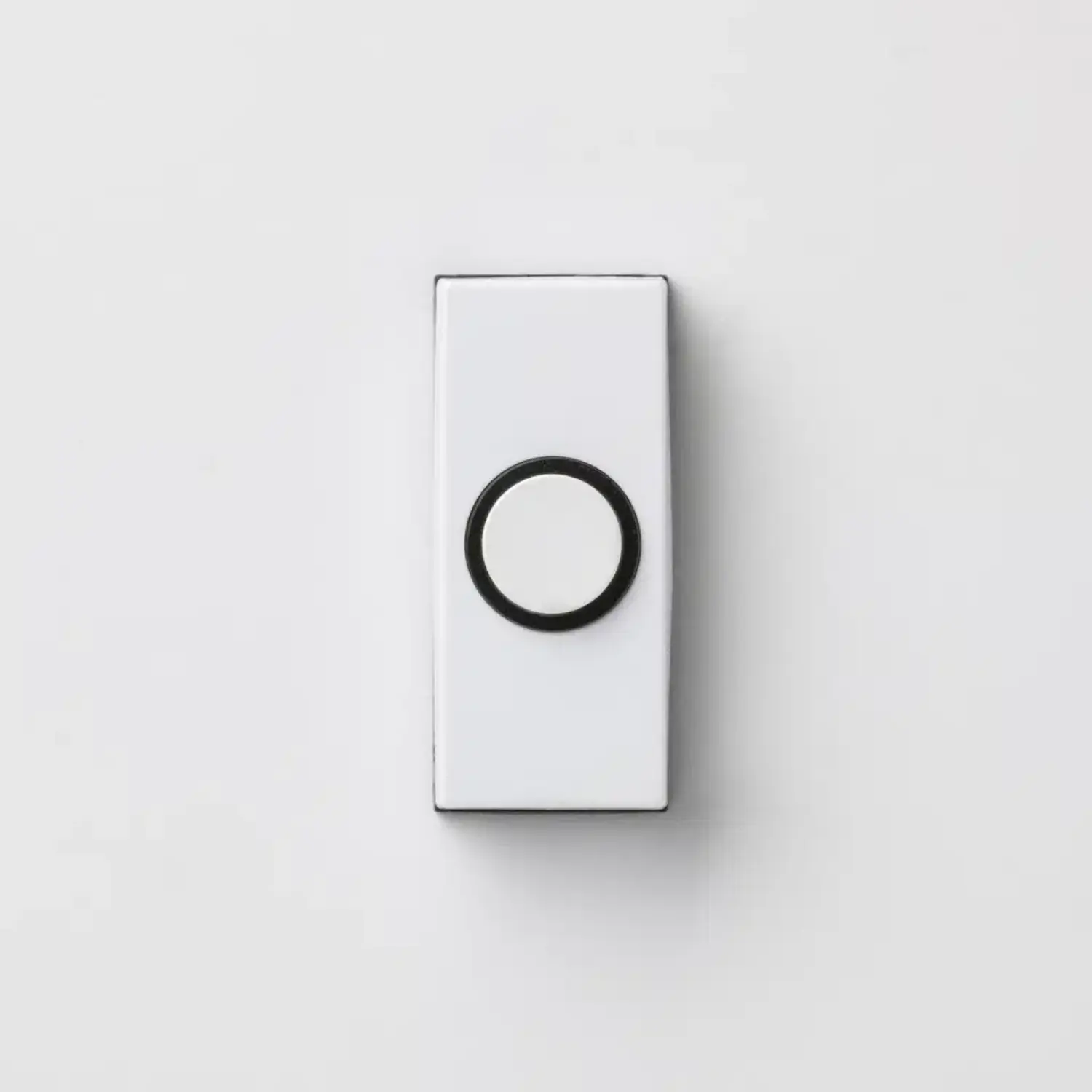 Ringtryckknapp | Stödjer 1 till 24V AC och DC | Vit