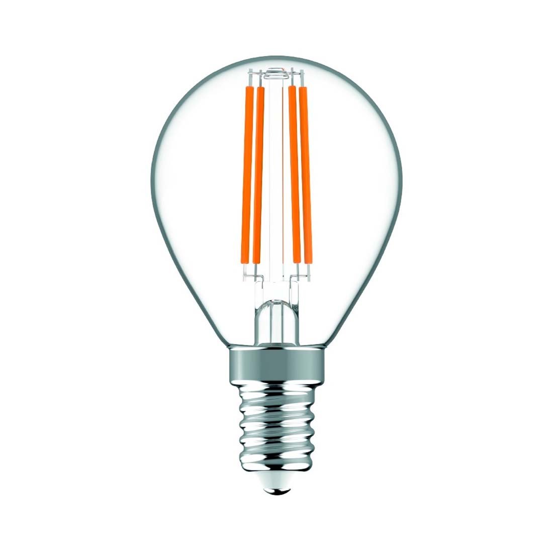 E14 Pære - Mini Globe - Filament - LED - 4.9W - 2700K -  806lm