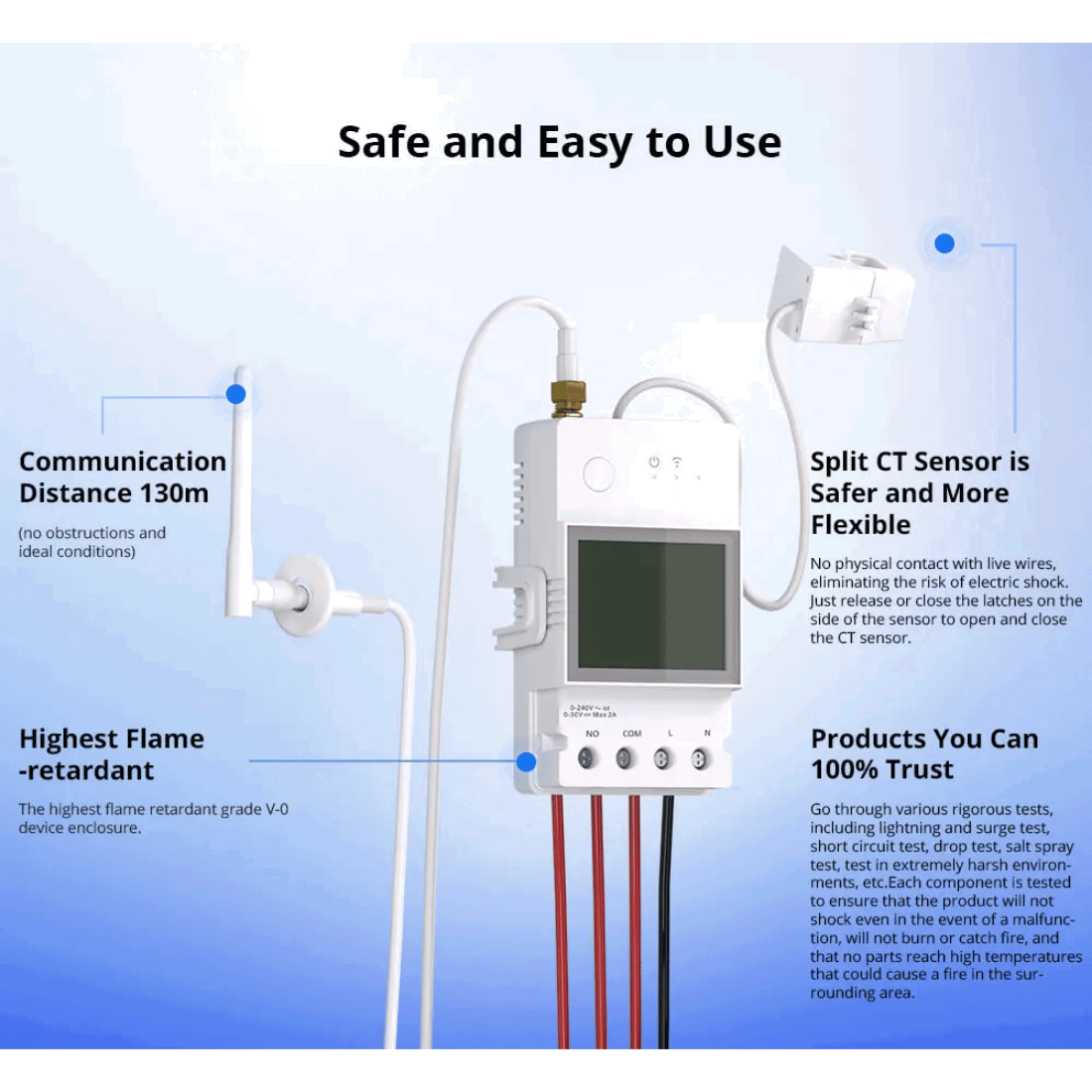 Sonoff POW Ring | WiFi Switch | WiFi Energimätare | POWCT Sonoff POW Ring | WiFi Switch | WiFi Energimätare | POWCT