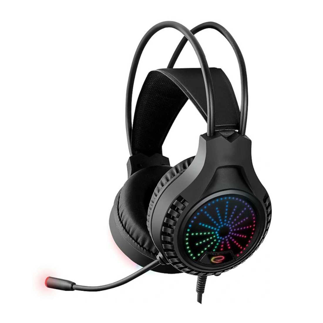 Gaming Headset Med Rgb Mikrofon Usb Surround