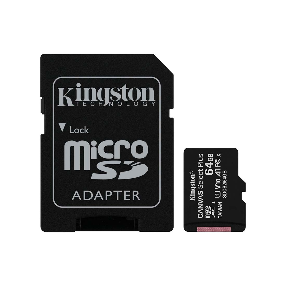 Micro Sd Kort 64gb Hukommelseskort Adaptor Kingston Sdcs2