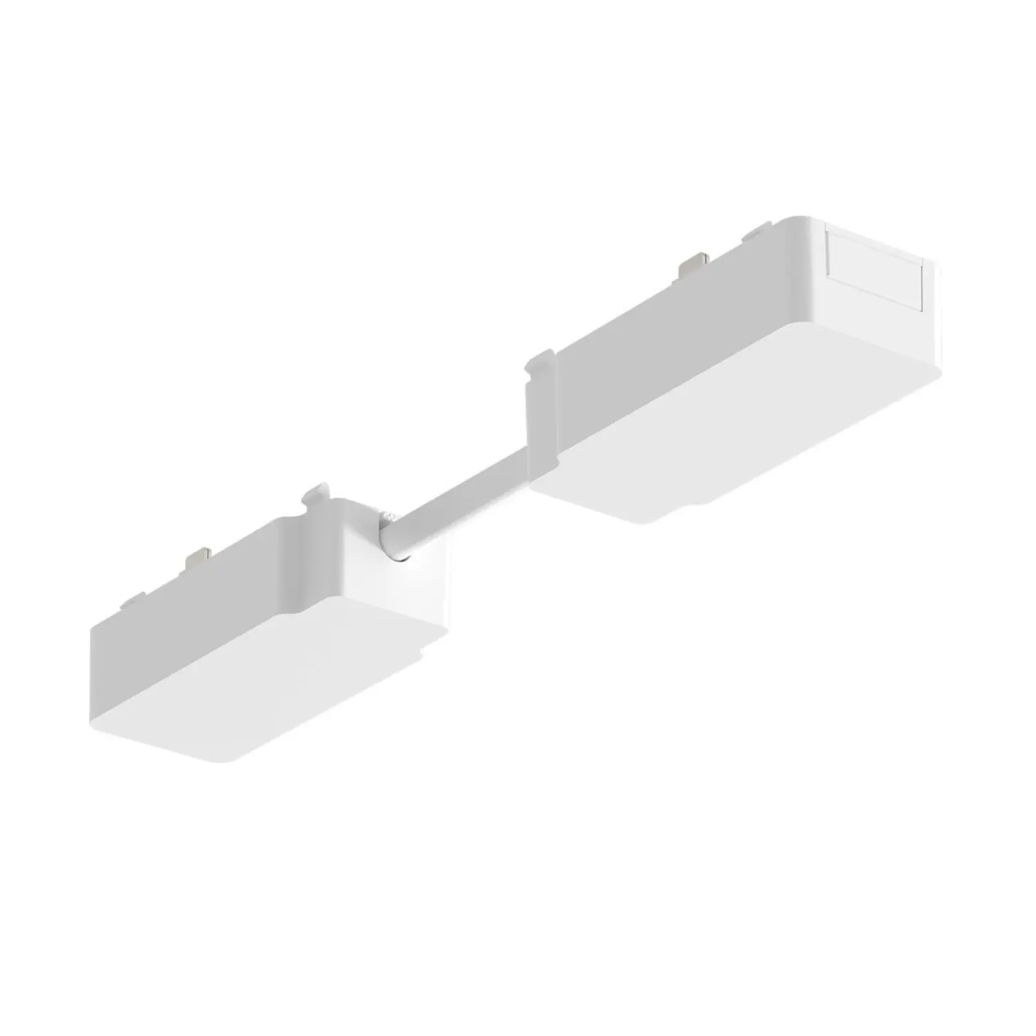 Kabel Forbindelsesled til SlimTrack Skinnesystem | 70mm | 230V | Hvid