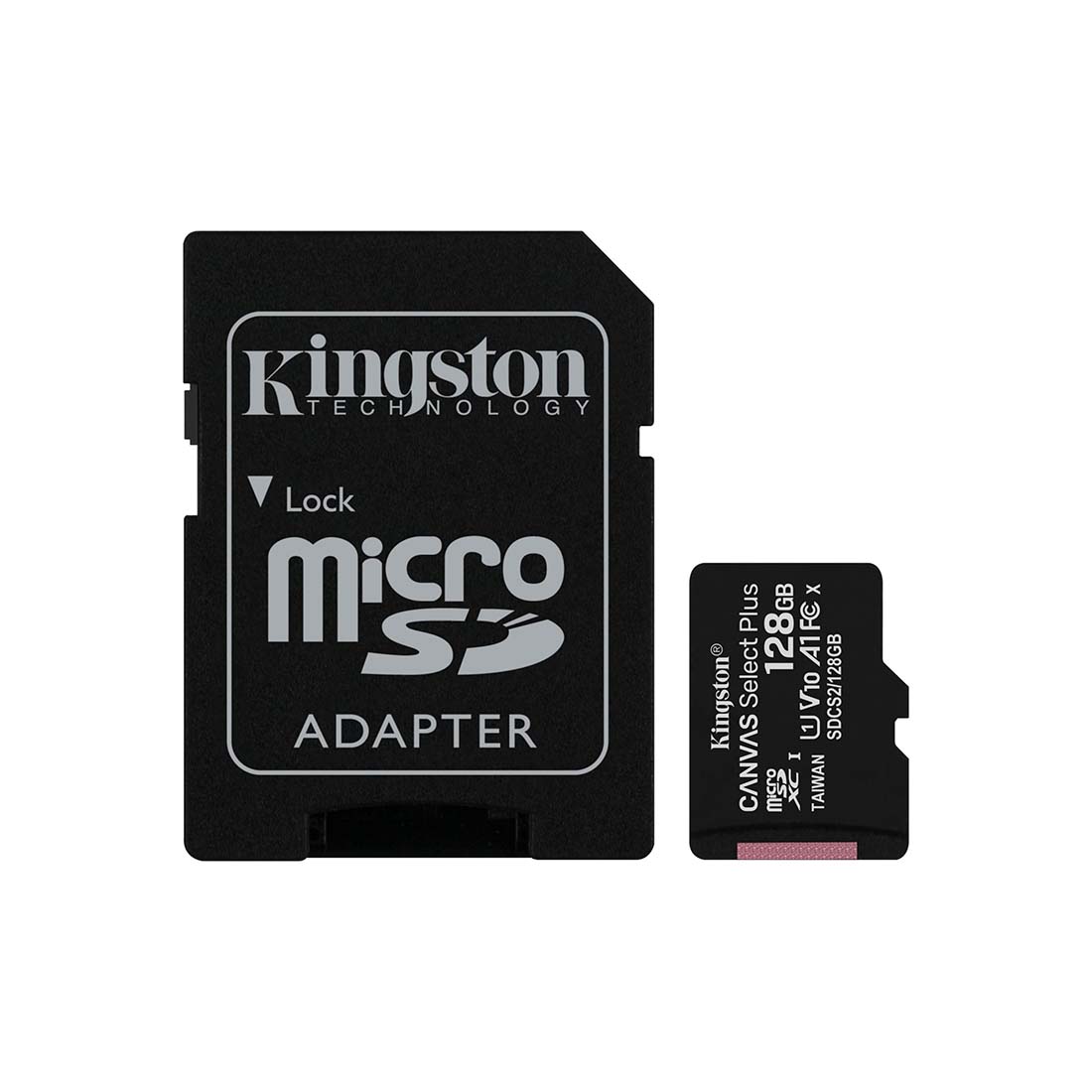 Micro Sd Kort 128gb Hukommelseskort Adaptor Kingston Sdcs2