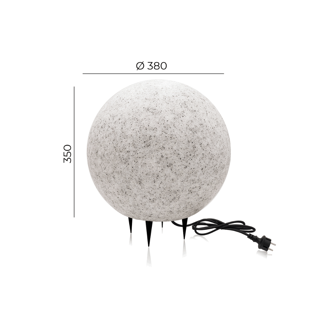 Udendørs Kuglelampe | Havelampe | Large Ø380